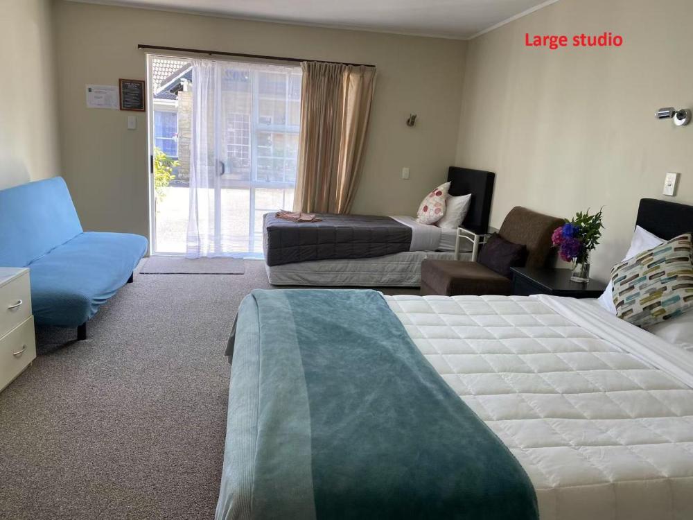Large Studio with Hot Tub at Malones Spa Motel, photo 2